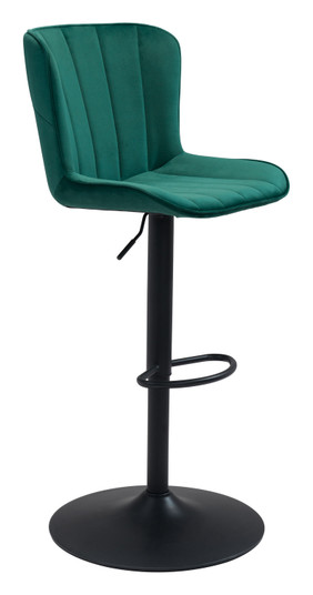 Tarley Bar Chair in Green, Black (339|109045)