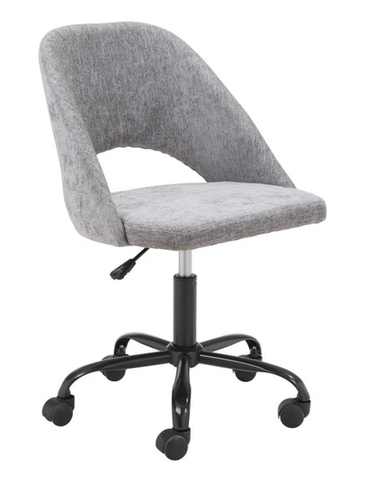 Treibh Office Chair in Light Gray, Black (339|101993)