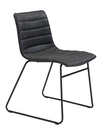 Jack Dining Chair in Vintage Black, Black (339|101956)