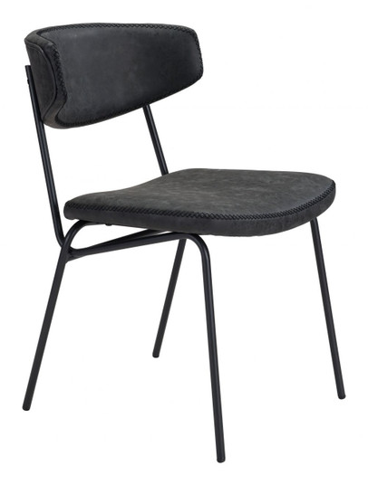 Ellen Dining Chair in Vintage Black, Black (339|101953)
