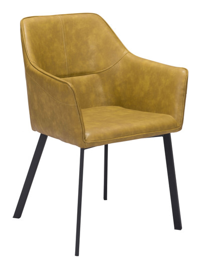Loiret Dining Chair in Yellow, Black (339|101903)