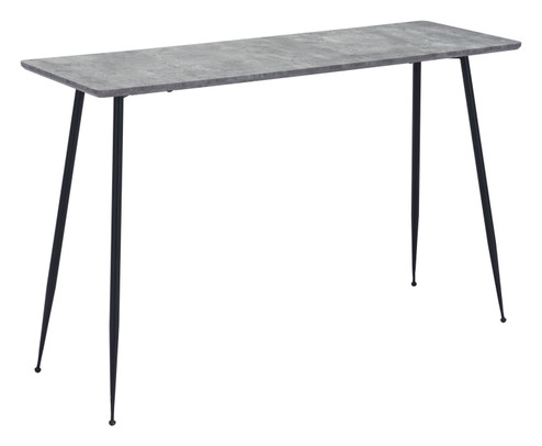 Gard Console Table in Gray, Black (339|101887)