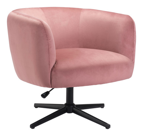 Elia Accent Chair in Pink, Black (339|101849)