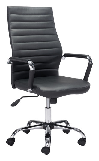 Primero Office Chair in Black, Silver (339|101821)