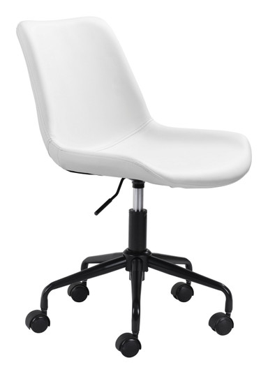 Byron Office Chair in White, Black (339|101782)