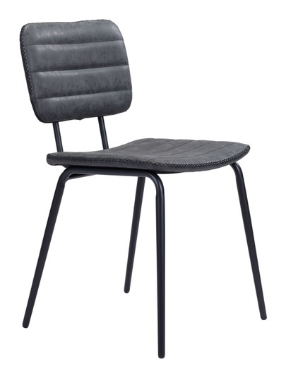 Boston Dining Chair in Vintage Black, Black (339|101706)