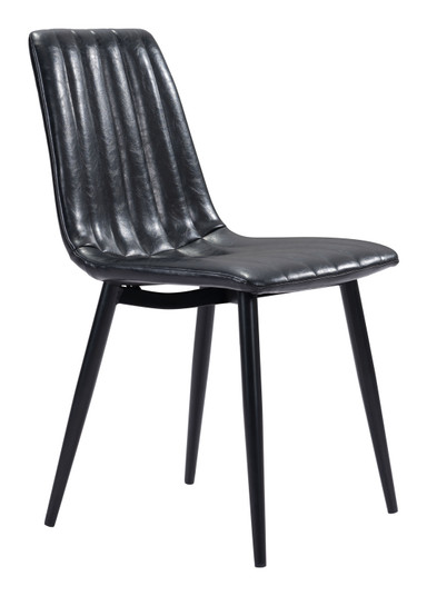 Dolce Dining Chair in Vintage Black, Black (339|101552)