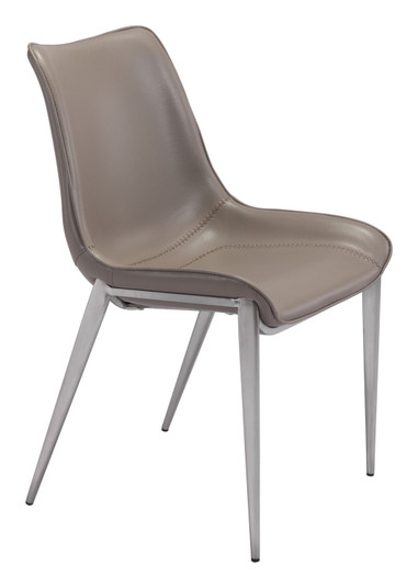Magnus Dining Chair in Gray, Silver (339|101269)