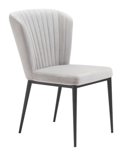 Tolivere Dining Chair in Gray, Black (339|101103)