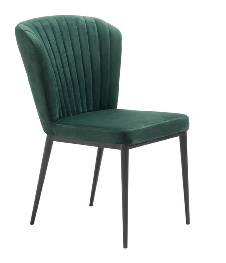 Tolivere Dining Chair in Green, Black (339|101100)