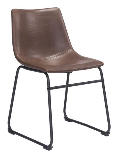 Smart Dining Chair in Vintage Espresso, Black (339|100505)