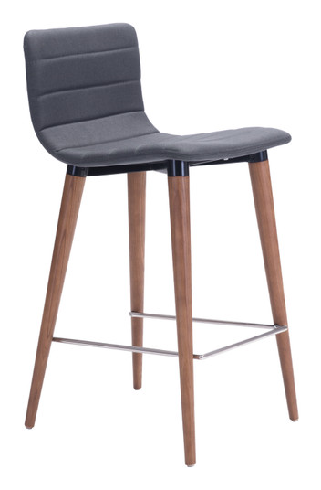 Jericho Counter Chair in Gray, Brown (339|100272)