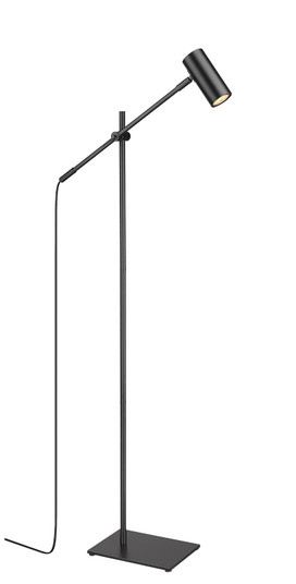 Calumet One Light Floor Lamp in Matte Black (224|814FL-MB)