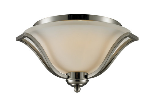 Lagoon Three Light Flush Mount in Brushed Nickel (224|704F3-BN)