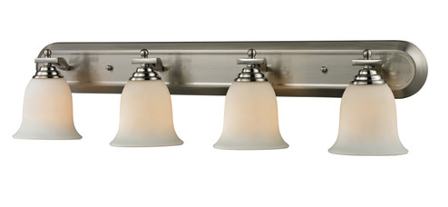 Lagoon Four Light Vanity in Brushed Nickel (224|704-4V-BN)