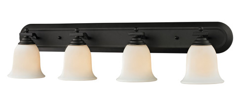 Lagoon Four Light Vanity in Matte Black (224|703-4V-MB)