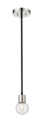 Neutra One Light Pendant in Matte Black / Polished Nickel (224|621MP-MB-PN)