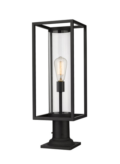 Dunbroch One Light Outdoor Pier Mount in Black (224|584PHMR-533PM-BK)