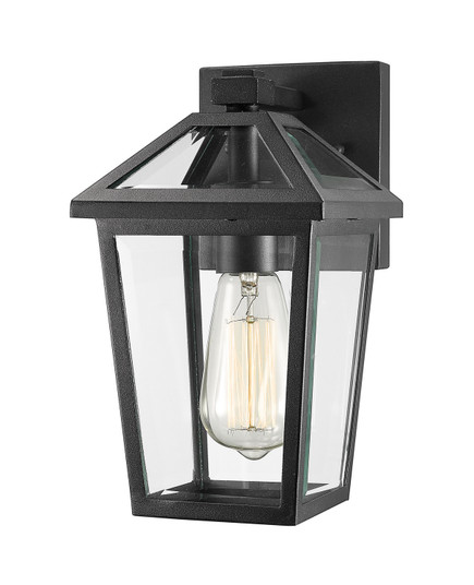 Talbot One Light Outdoor Wall Mount in Black (224|579S-BK)