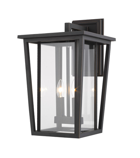 Seoul Two Light Outdoor Wall Mount in Oil Rubbed Bronze (224|571B-ORB)