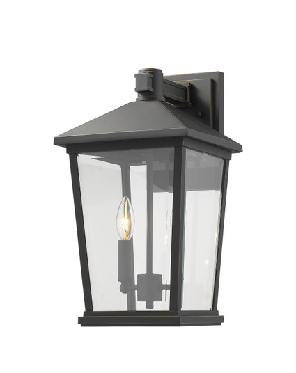 Beacon Two Light Outdoor Wall Mount in Oil Rubbed Bronze (224|568B-ORB)