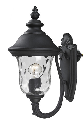 Armstrong One Light Outdoor Wall Mount in Black (224|533S-BK)