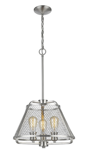 Iuka Three Light Pendant in Brushed Nickel (224|451-16BN)