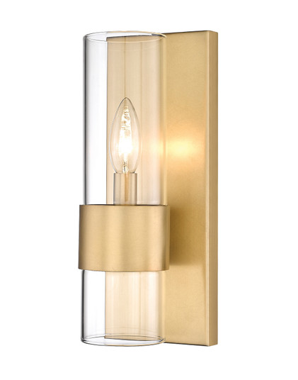 Lawson One Light Wall Sconce in Rubbed Brass (224|343-1S-RB)