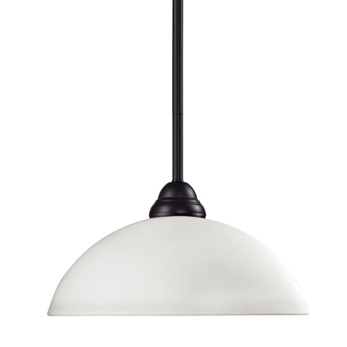 Riviera One Light Pendant in Bronze (224|2114MP-BRZ-DMO14)