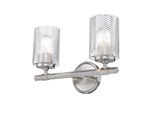 Dover Street Two Light Vanity in Brushed Nickel (224|1934-2V-BN)