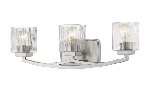 Zaid Three Light Vanity in Brushed Nickel (224|1929-3V-BN)