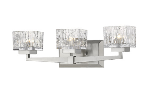 Rubicon LED Vanity in Brushed Nickel (224|1927-3V-BN-LED)