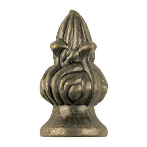 Finial Victorian Lamp Finial Tiffany Antique in Antique Brass (88|7032100)