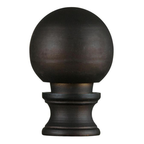 Lamp Finial Classic Ball Lamp Finial in Oil Rubbed Bronze (88|7000500)