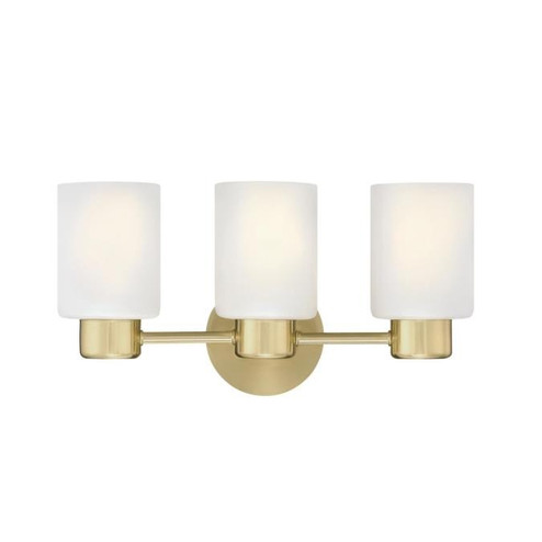 Sylvestre Three Light Wall Fixture in Champagne Brass (88|6126700)