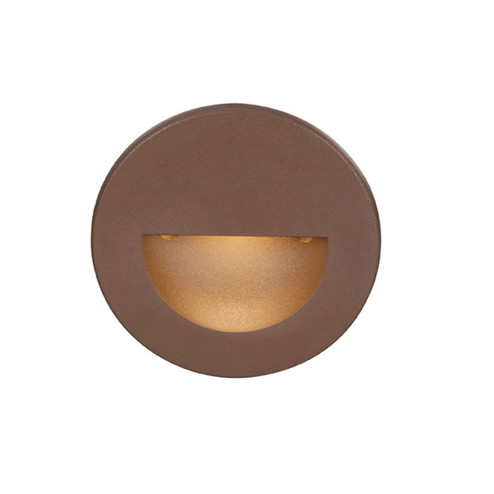 Led3 Cir LED Step and Wall Light in Bronze on Aluminum (34|WL-LED300-C-BZ)