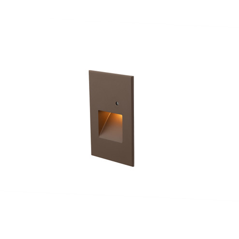 Step Light With Photocell LED Step and Wall Light in Bronze on Aluminum (34|WL-LED202-AM-BZ)