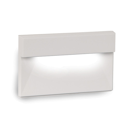 Ledme Step And Wall Lights LED Step and Wall Light in White on Aluminum (34|WL-LED140F-AM-WT)