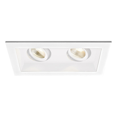Mini Led Multiple Spots LED Two Light New Construction Housing with Trim and Light Engine in White (34|MT-3LD211NA-F930WT)