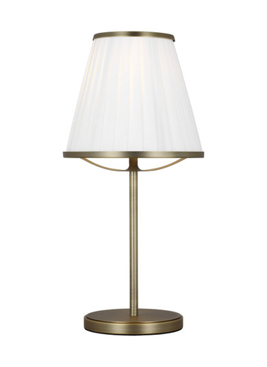 Esther One Light Table Lamp in Time Worn Brass (454|LT1131TWB1)