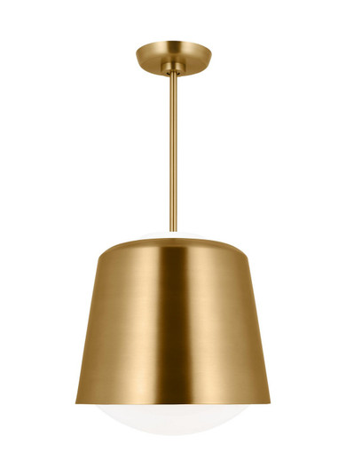 Draper One Light Pendant in Burnished Brass (454|KSP1141BBS)