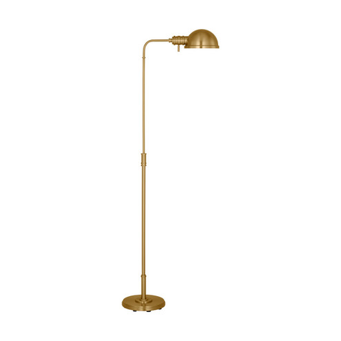 Belmont One Light Floor Lamp in Burnished Brass (454|CT1251BBS1)