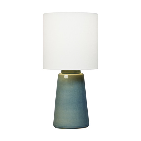 Vessel One Light Table Lamp in Blue Anglia Crackle (454|BT1061BAC1)