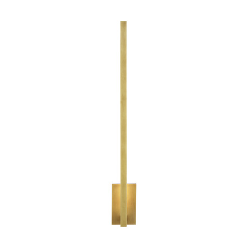 Stagger LED Wall Sconce in Natural Brass (182|700WSSTG24NB-LED927-277)