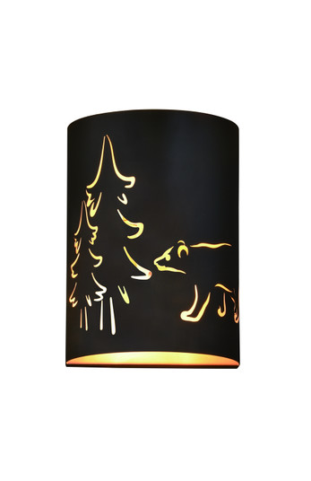 Katmai Two Light Wall Sconce in Noble Bronze and Brass Gold (63|W0277)