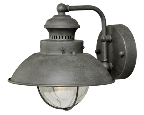 Harwich One Light Outdoor Wall Mount in Textured Gray (63|T0268)