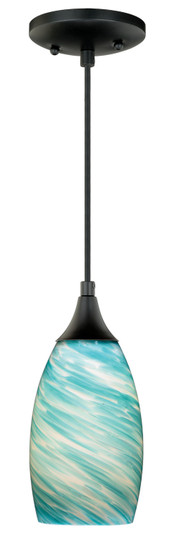 Milano One Light Mini Pendant in Oil Rubbed Bronze (63|P0171)