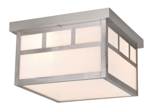 Mission Two Light Outdoor Flush Mount in Stainless Steel (63|OF14611ST)