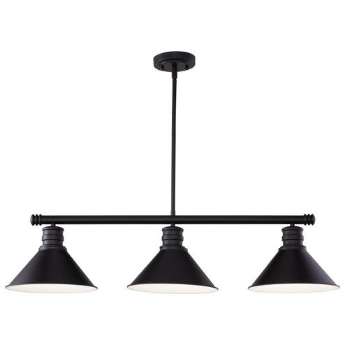 Akron Three Light Linear Chandelier in Oil Rubbed Bronze (63|H0269)