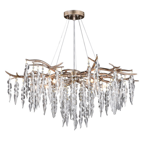 Rainier Five Light Chandelier in Silver Mist (63|H0230)